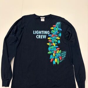 Disney Parks Osborne Family Spectacle of Dancing Lights Long Sleeve Shirt Medium